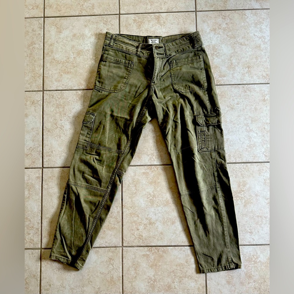 Abercrombie - Denim Cargo Pants